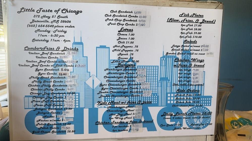 Little Taste Of Chicago Menu image 1